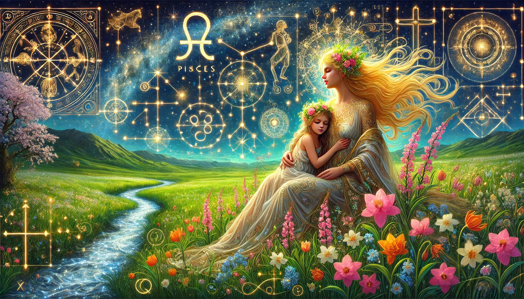 作品《狄蜜特的星空》的圖片